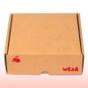 caja de carton corrugado para envios impresa a una tinta