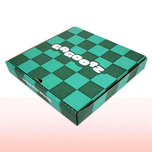 caja de carton impresa para pizza