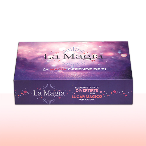 caja de cartulina impresa ambos lados
