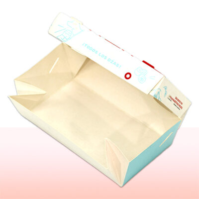 caja de cartulina para alimentos
