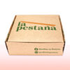 caja de carton kraft impresa a dos tintas