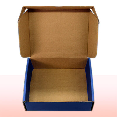 caja para envios azul