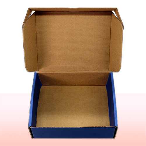 caja para envios azul