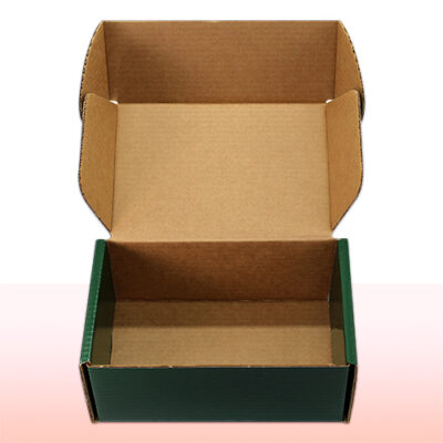 caja para envios verde