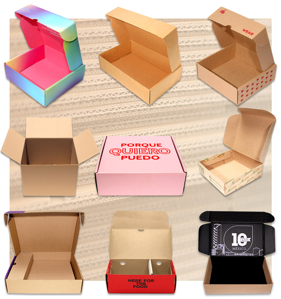 Cajas de cartón personalizadas