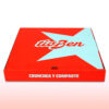 caja de cartón corrugado para piza